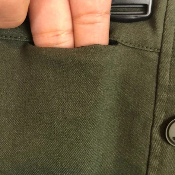 Bebop New Juniors Size 19 Olive Green Pull-on Style Short - Picture 4 of 7